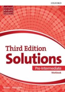 Solutions Pre-Intermediate Workbook. 3Rd Edition (Edición En Inglés)