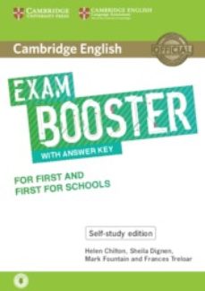 Cambridge English Exam Booster With Answer Key For First And First For School (Edición En Inglés)