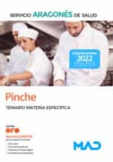 Pinche Del Servicio Aragonés De Salud (Salud-Aragón). Temario Materia Específica