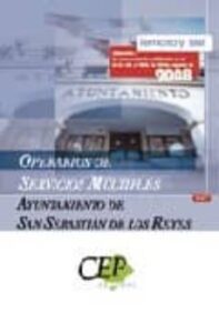 Temario Y Test Oposiciones Operarios De Servicios Multiples Del Ayuntamiento De San Sebastian De Los Reyes