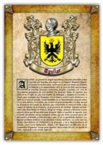 Apellido Aguilar / Origen, Historia Y Heráldica De Los Linajes Y Apellidos Españoles E Hispanoamericanos