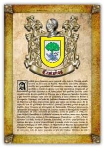 Apellido Castaños / Origen, Historia Y Heráldica De Los Linajes Y Apellidos Españoles E Hispanoamericanos