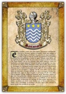 Apellido Santamaría.(Catalunya) / Origen, Historia Y Heráldica De Los Linajes Y Apellidos Españoles E Hispanoamericanos