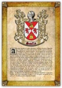 Apellido Sevilla / Origen, Historia Y Heráldica De Los Linajes Y Apellidos Españoles E Hispanoamericanos