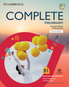 Complete Preliminary Student’s Book With Answers With Online Practice For The Revised Exam From 2020