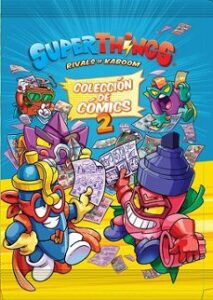 Libro Coleccionista Cómics Superthings – Max – Series 4, 5 Y Secret Spies