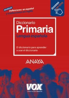 Libro, Audiolibro Diccionario Vox De Primaria Diccionario Vox De Primaria
