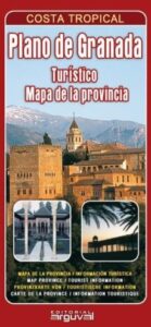 Plano De Granada. Tur�stico Mapa De La Provincia