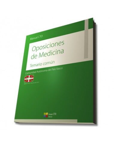 Manual Cto De Oposiciones De Medicina Del País Vasco. Temario Común